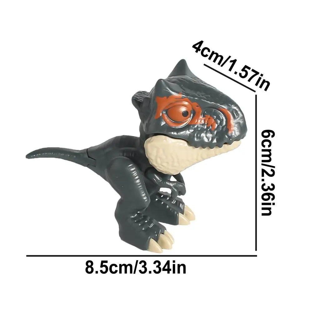Dinossauros de Dedo – Mini Figuras Jurassic Interativas e Colecionáveis