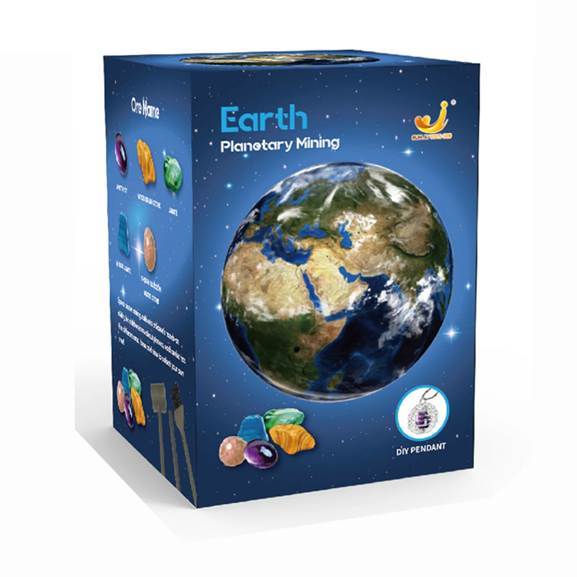 Arqueologia Infantil Escavando Planeta Tesouro, Minério de Gema, Exploração do Sistema Solar, Mineração Ciência Educação Brinquedos Educativos