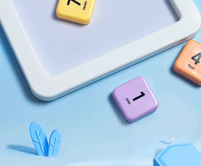 M & g bloco deslizante magnético quebra-cabeça nove palácio grade sudoku três slide quebra-cabeça escola primária brinquedos educativos das crianças