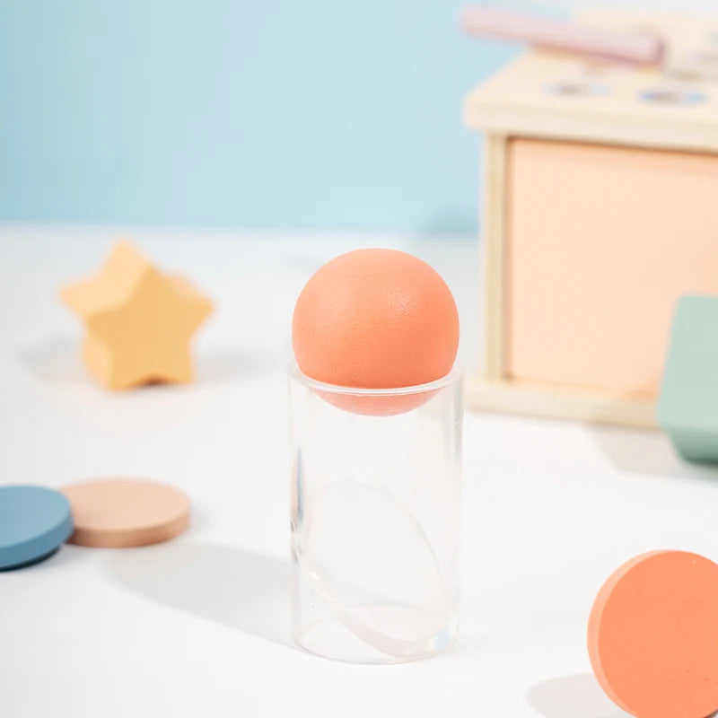 Cor de madeira forma classificação brinquedos gaveta caixa ocupado jogo correspondência motor fino brinquedos sensoriais montessori aprendizagem para presentes do bebê