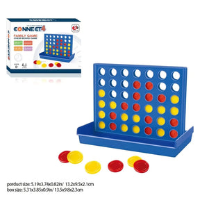 O clássico jogo Game Of Connect 4 para 2 jogadores; Connect 4 Grid Obtenha 4 em uma fila Jogo para crianças de 6 anos ou mais Jogos de quintal para