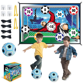 150cm conjunto de tapete de jogo de futebol ao ar livre indoor brinquedos de futebol multiplayer jogos de futebol competitivos crianças treinamento de futebol presentes do menino