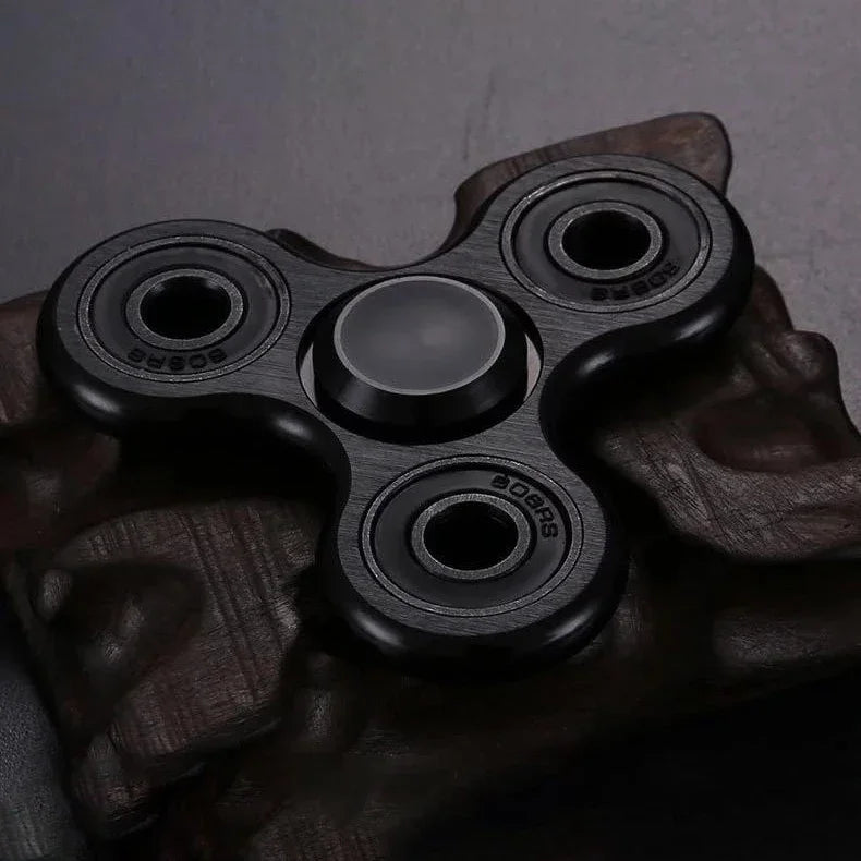 Spinner Metálico Premium Antiestresse – Liga de Alumínio, Rolamento Silencioso R188