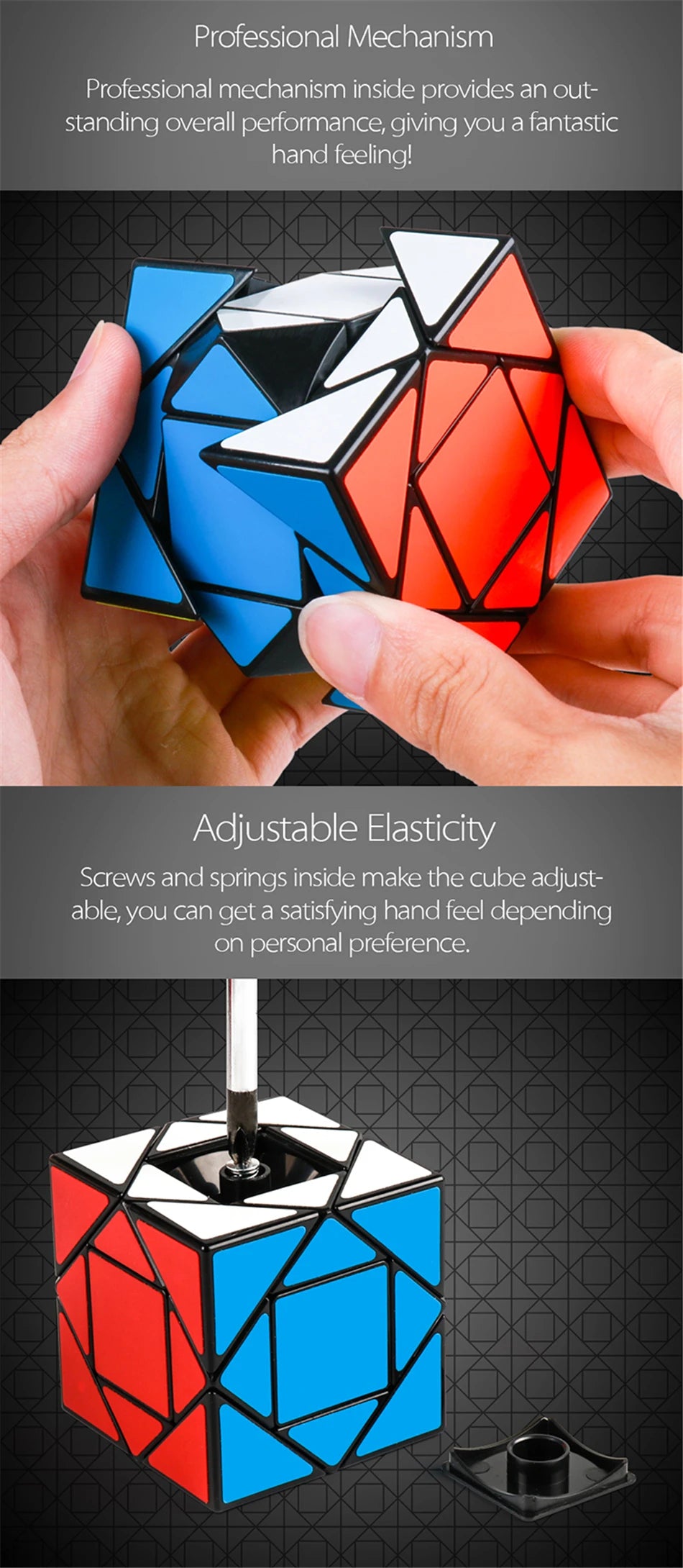 [Picube] MoYu Meilong Pandora Cubo Mágico Cubo Mágico Velocidade Profissional Antiestresse Para Adultos Menino Brinquedos de Presente Educacional