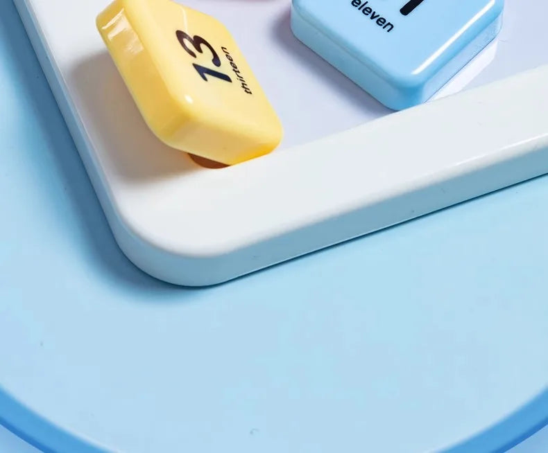 M & g bloco deslizante magnético quebra-cabeça nove palácio grade sudoku três slide quebra-cabeça escola primária brinquedos educativos das crianças