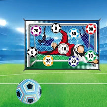 1 pçs conjunto de tapete de jogo de futebol ao ar livre indoor brinquedos de futebol multiplayer crianças treinamento menino presentescompetitivo jogar jogo de gol de futebol