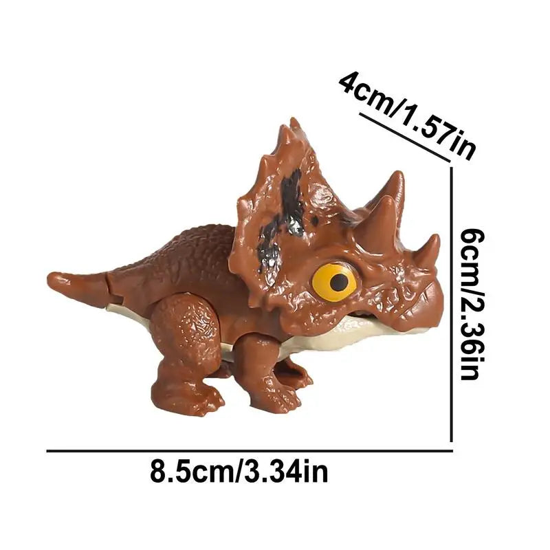 Dinossauros de Dedo – Mini Figuras Jurassic Interativas e Colecionáveis