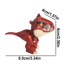 Dinossauros de Dedo – Mini Figuras Jurassic Interativas e Colecionáveis