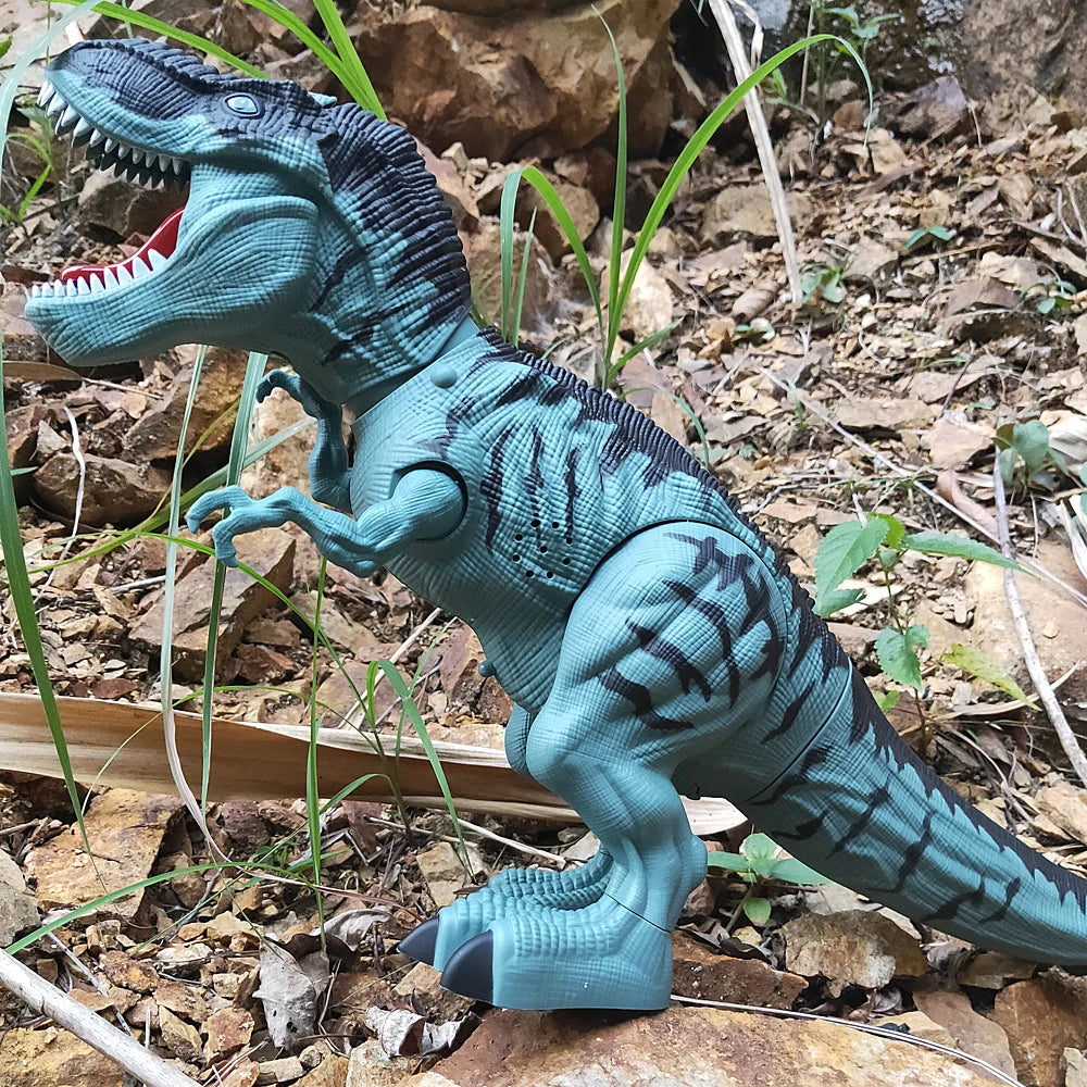 Dinossauro Robô Elétrico com Luz e Som para Crianças