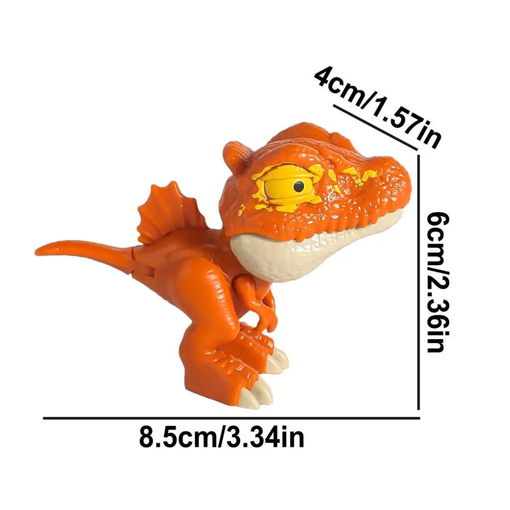 Dinossauros de Dedo – Mini Figuras Jurassic Interativas e Colecionáveis