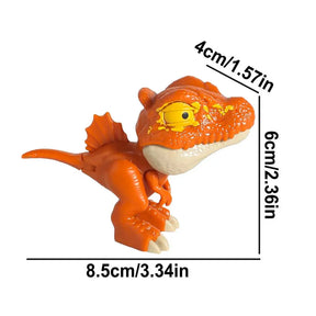 Dinossauros de Dedo – Mini Figuras Jurassic Interativas e Colecionáveis