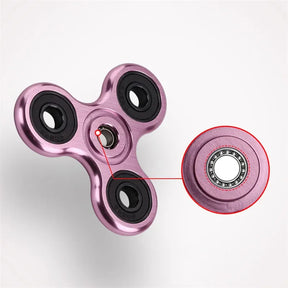 Spinner Metálico Premium Antiestresse – Liga de Alumínio, Rolamento Silencioso R188