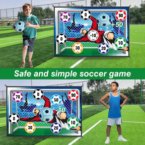 150cm conjunto de tapete de jogo de futebol ao ar livre indoor brinquedos de futebol multiplayer jogos de futebol competitivos crianças treinamento de futebol presentes do menino