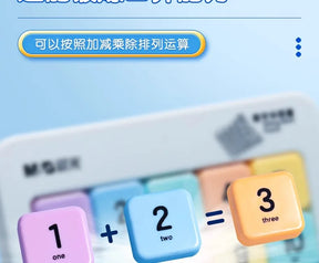 M & g bloco deslizante magnético quebra-cabeça nove palácio grade sudoku três slide quebra-cabeça escola primária brinquedos educativos das crianças