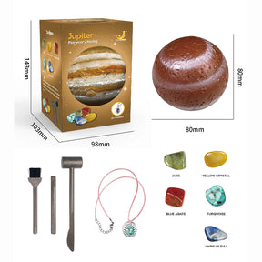 Arqueologia Infantil Escavando Planeta Tesouro, Minério de Gema, Exploração do Sistema Solar, Mineração Ciência Educação Brinquedos Educativos