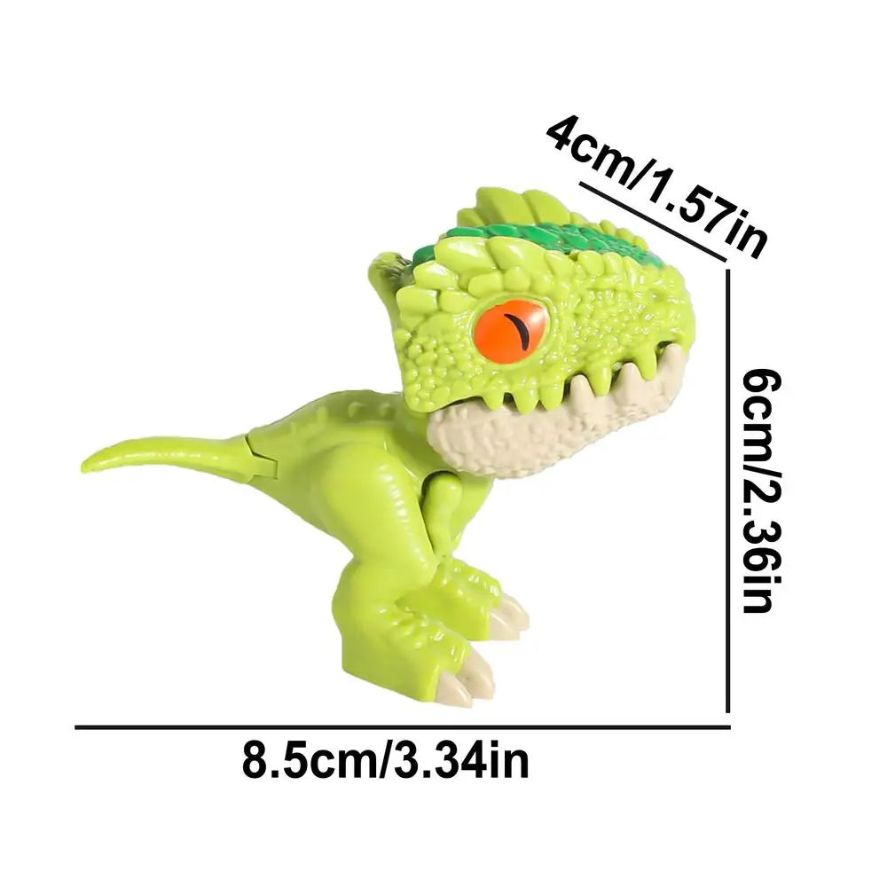 Dinossauros de Dedo – Mini Figuras Jurassic Interativas e Colecionáveis