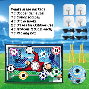 150cm conjunto de tapete de jogo de futebol ao ar livre indoor brinquedos de futebol multiplayer jogos de futebol competitivos crianças treinamento de futebol presentes do menino