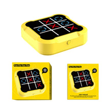 Console de jogos portátil Tic Tac Toe - Quebra-cabeça eletrônico portátil para todas as idades, brinquedos de viagem com treinamento de memória e presentes Montessori