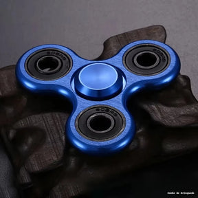 Spinner Metálico Premium Antiestresse – Liga de Alumínio, Rolamento Silencioso R188