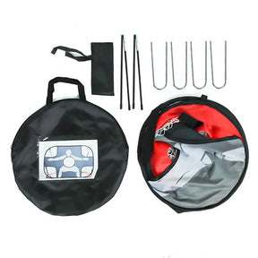 Gol de Futebol Treino Dobrável para Crianças e Adultos